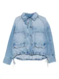 Brandon Maxwell The Harper denim jacket - Blue