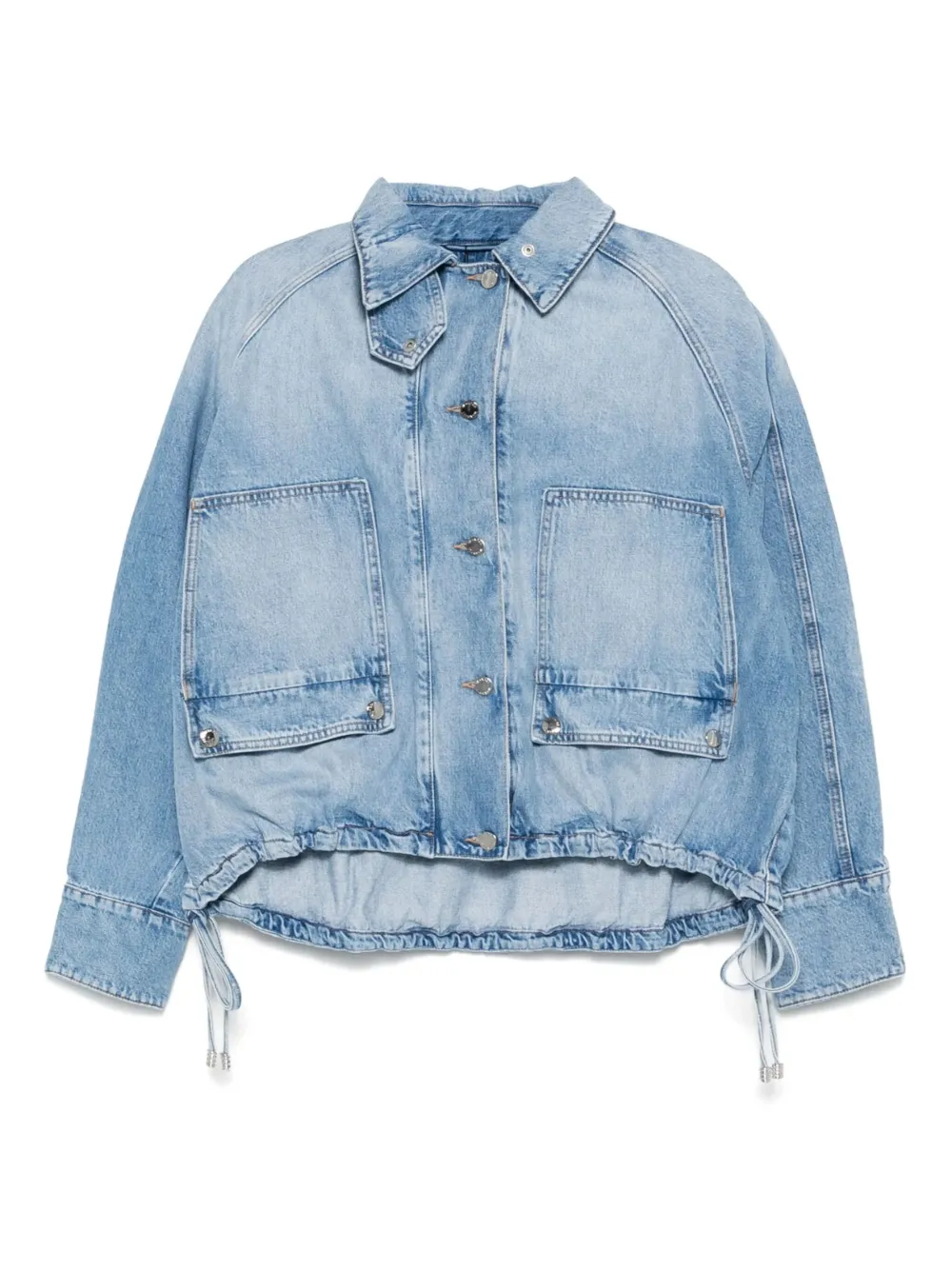 Brandon Maxwell The Harper denim jacket | Blue | Image 1