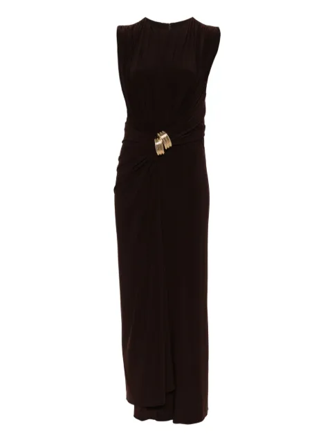 Brandon Maxwell Serena V-neck dress