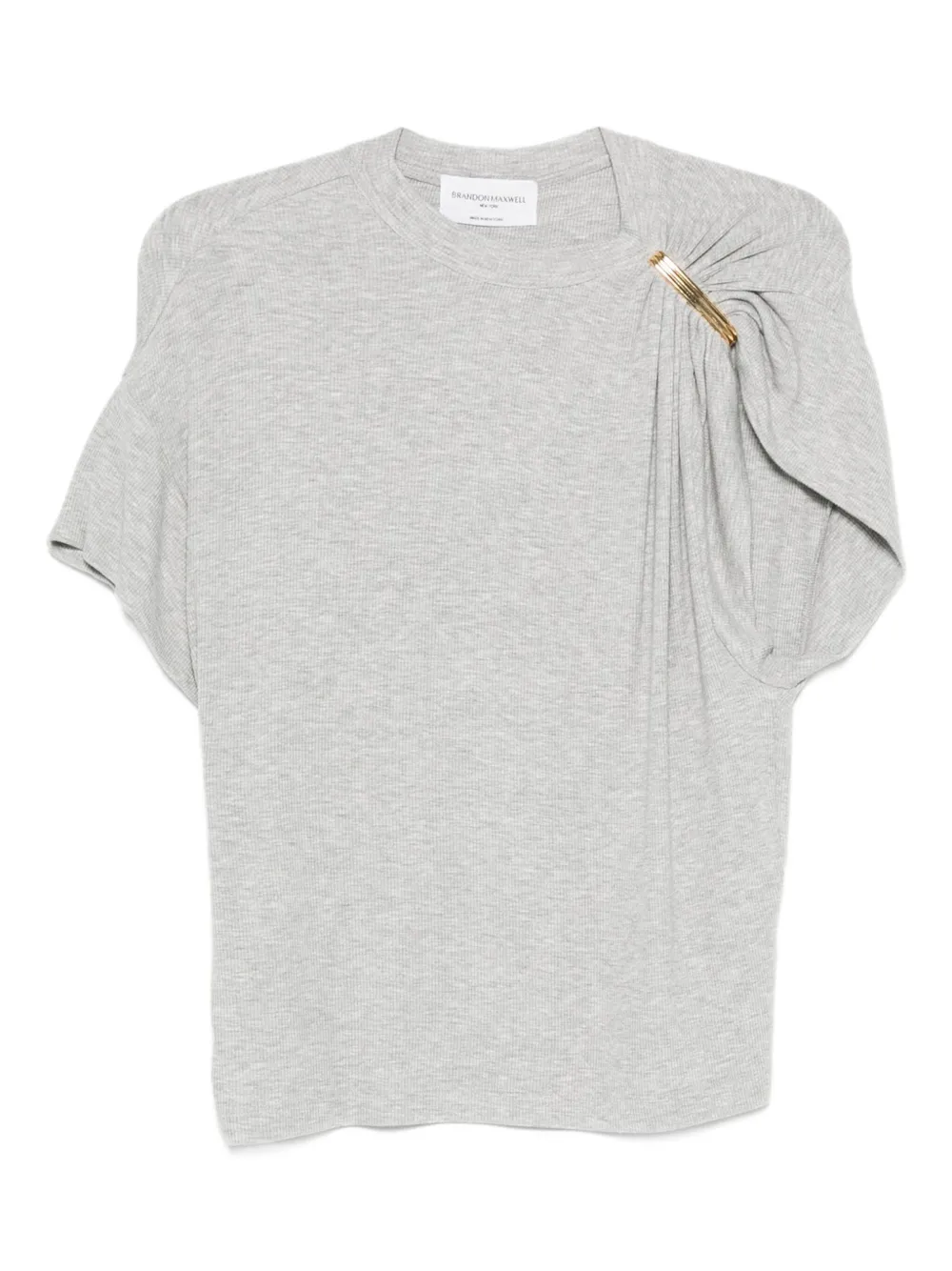 Brandon Maxwell Faye Tシャツ - グレー Brandon Maxwell Faye Tシャツ - グレー