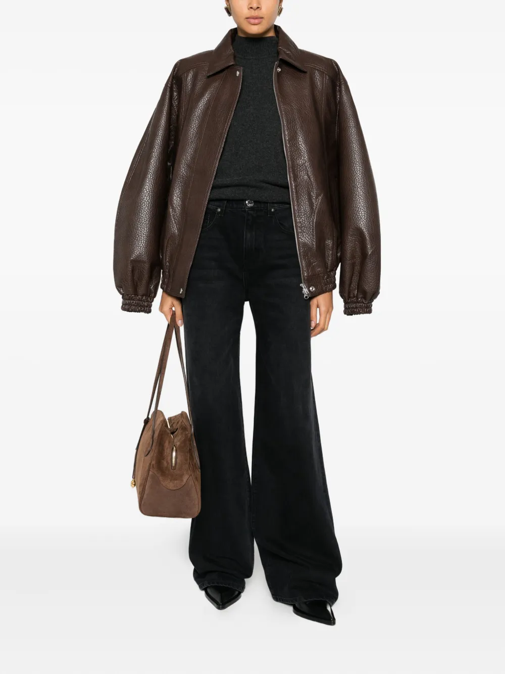 Brandon Maxwell Callan jeans - Zwart