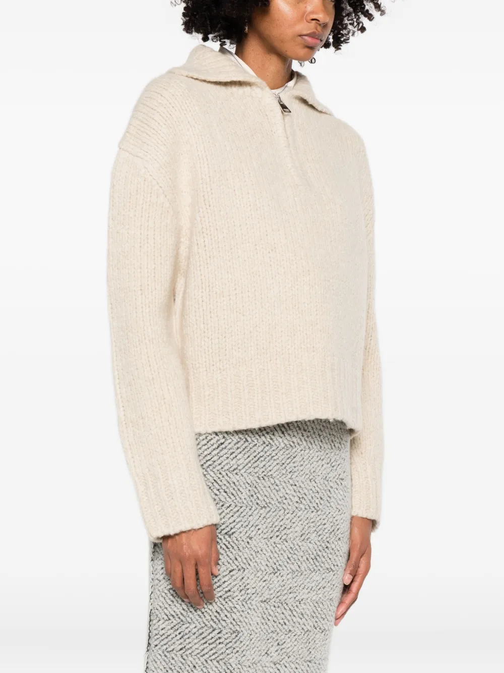 Brandon Maxwell Posie sweater | Knitted Sweaters | Image 2