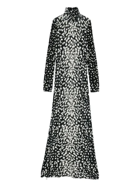 Brandon Maxwell The Camille printed maxi dress