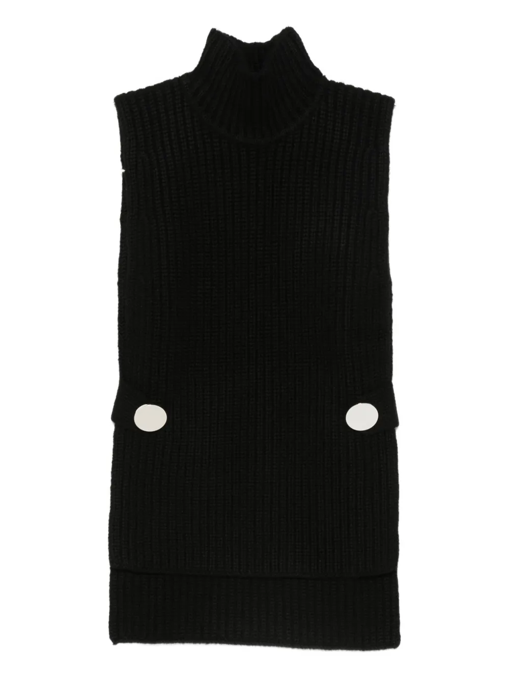 Brandon Maxwell Grayson knitted top | Black | Image 1