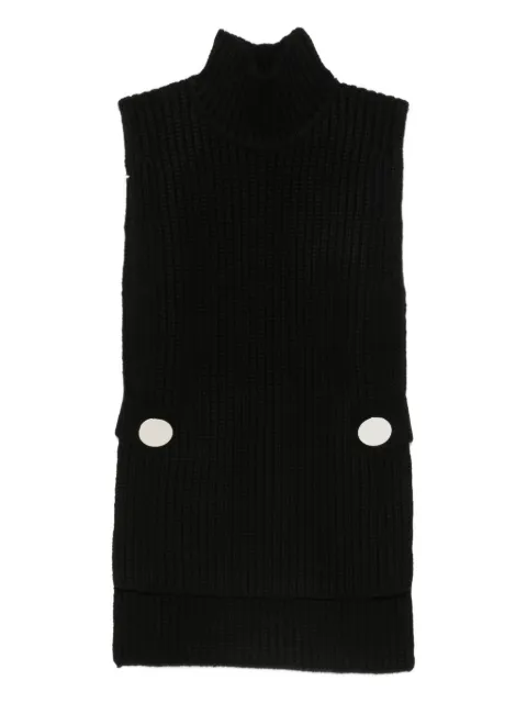 Brandon Maxwell Grayson knitted top