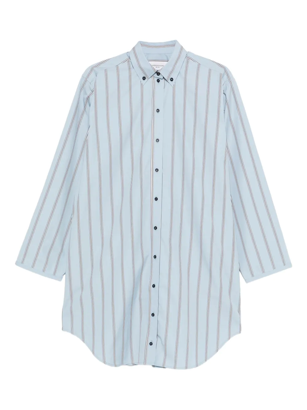 Brandon Maxwell striped shirt | أزرق | Image 1