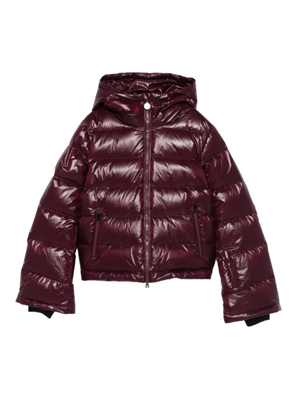 Perfect Moment Polar "burgundy" Ski Jacket In Red