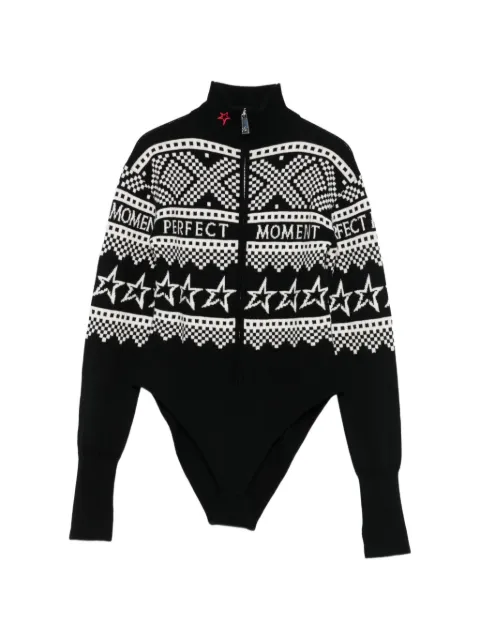 Perfect Moment intarsia bodysuit
