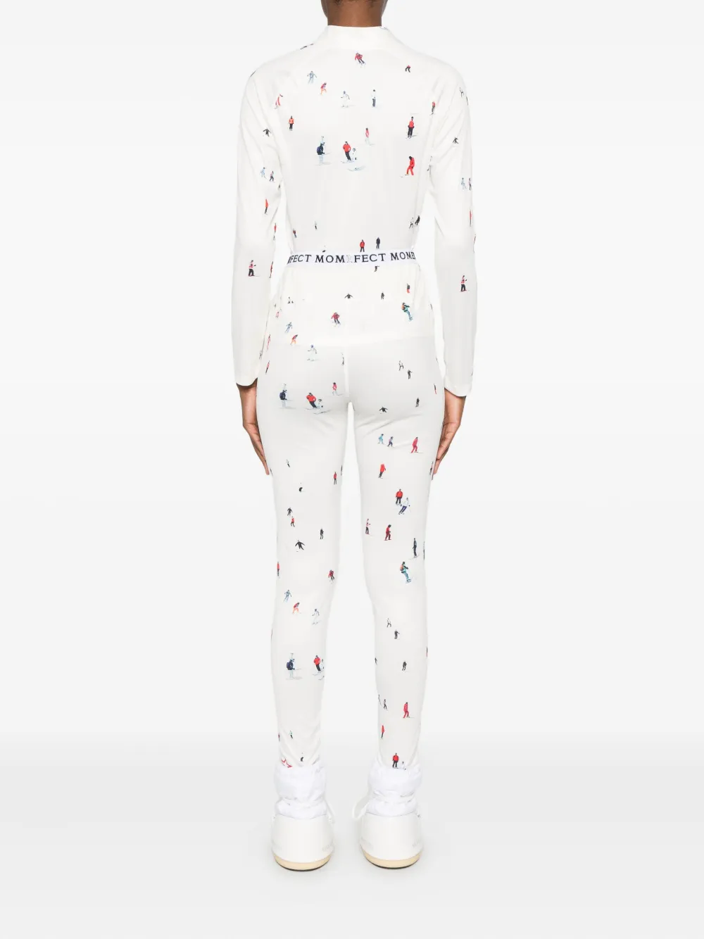 Perfect Moment Leggings Mit Print In Brown