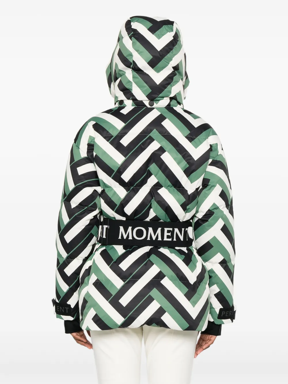 Perfect Moment Stadium Cortina "Green White" jack Wit