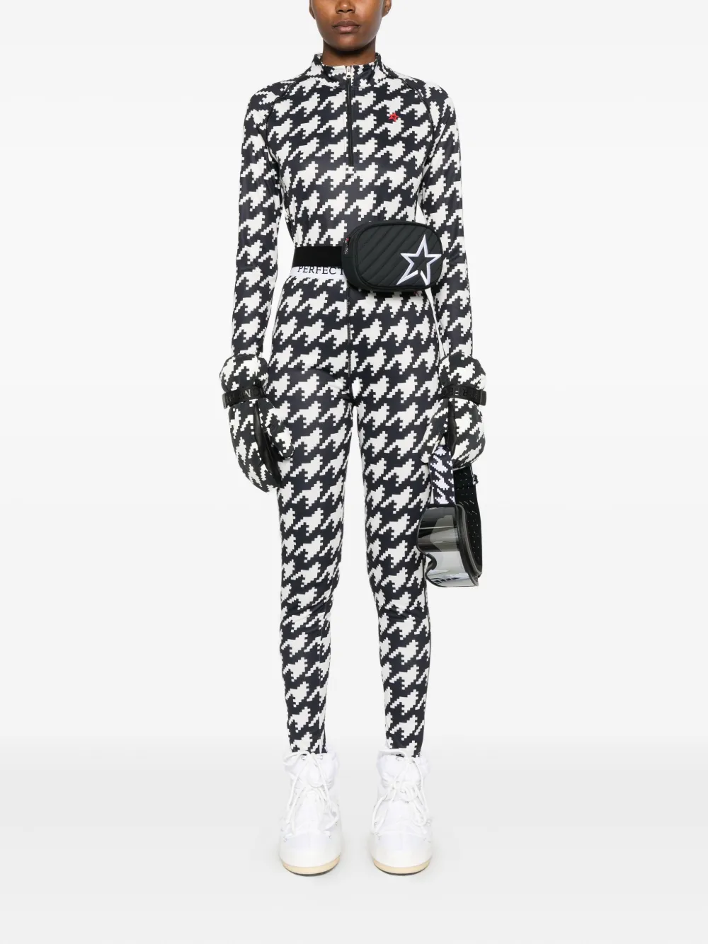 Perfect Moment houndstooth-print leggings | Base Layers | Image 2