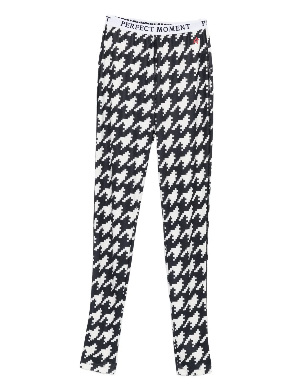 Perfect Moment Leggings in pied-de-poule - Nero