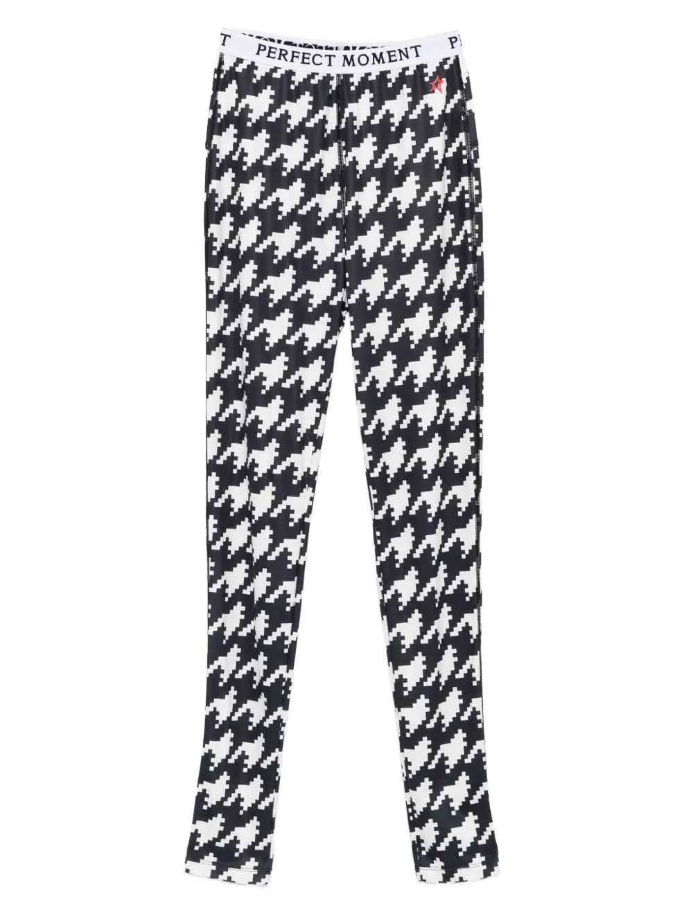 Perfect Moment houndstooth-print leggings | Black | Image 1