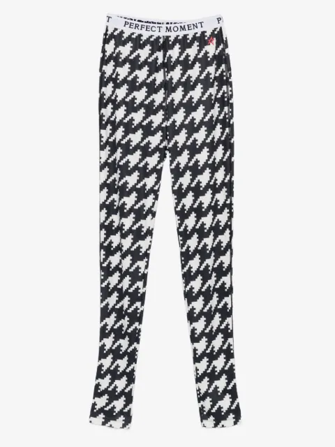 Perfect Moment houndstooth-print leggings