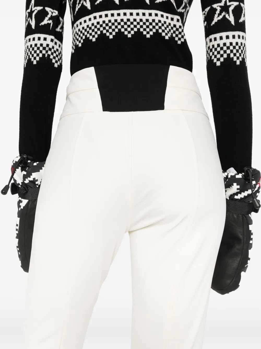 Perfect Moment High-waist Aurora Flare Ski Pant In White