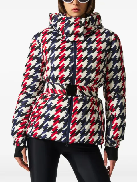 Perfect Moment Houndstooth Candice ski jacket