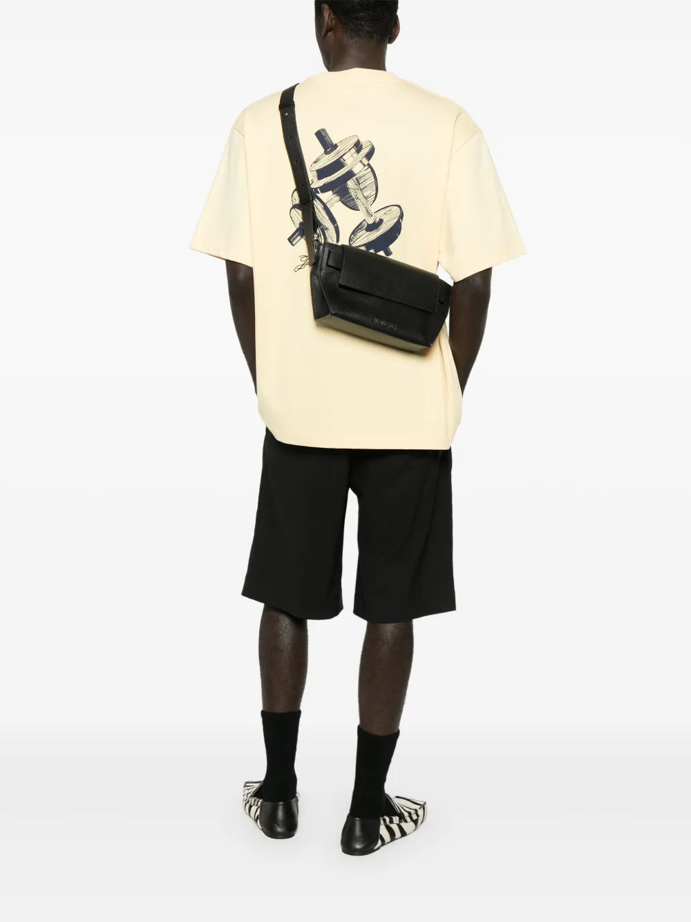 Jacquemus Pre-Owned Le Messenger Capri cross body bag | Image 2