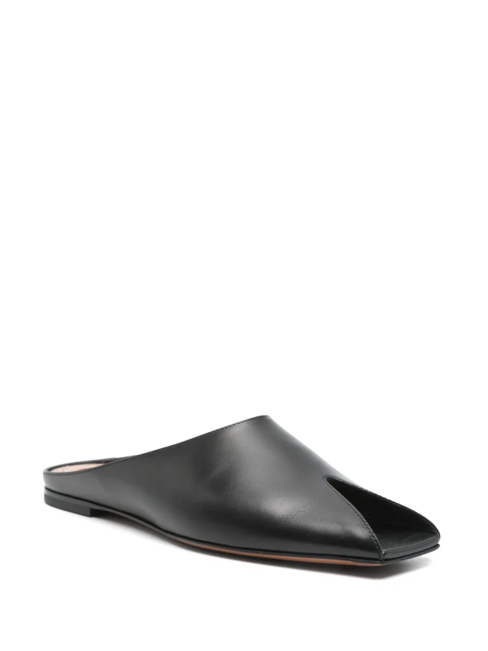 Alaïa Pre-Owned Spike flat sandals - Zwart
