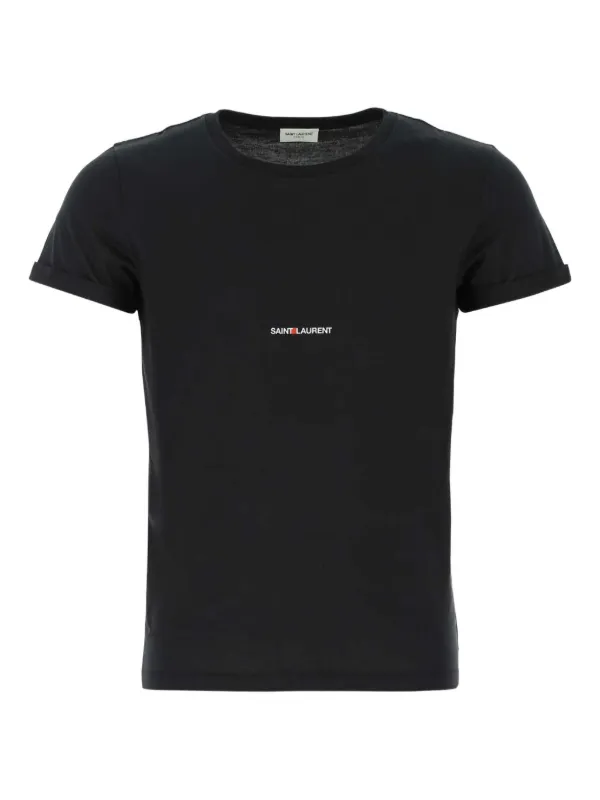 SAINT LAURENT サンローラン Tシャツ ロゴ ブラック Mサイズ 29944736_59323799_600.jpg