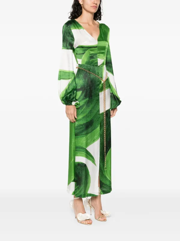 Themis Z Artemis Maxi Dress | Green | FARFETCH GE