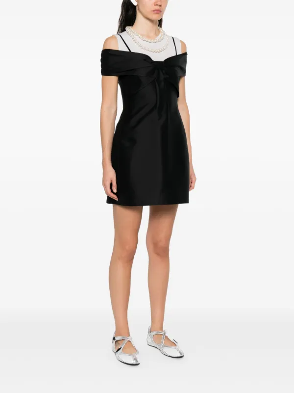SHUSHU/TONG　ブラックミニドレス Shop Black Two-Piece Minidress on Sale at BeyondStyle – Get