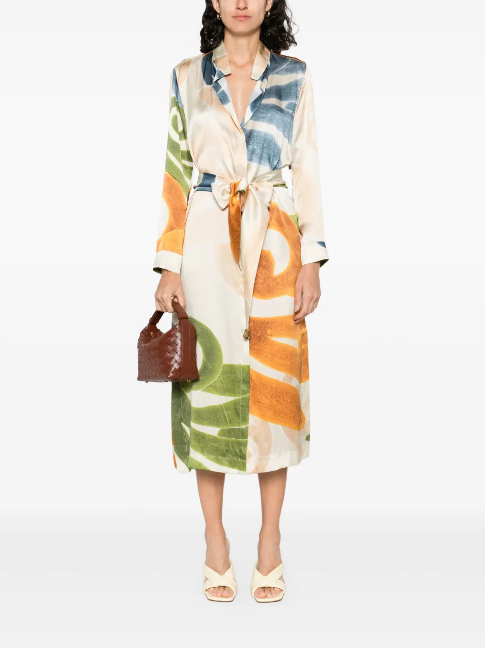 Themis Z Ellie jurk - Beige