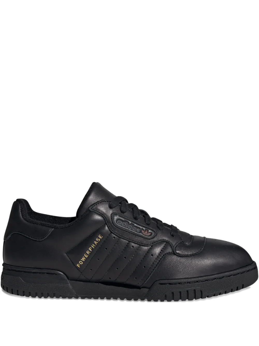 Adidas Powerphase leather sneakers Black