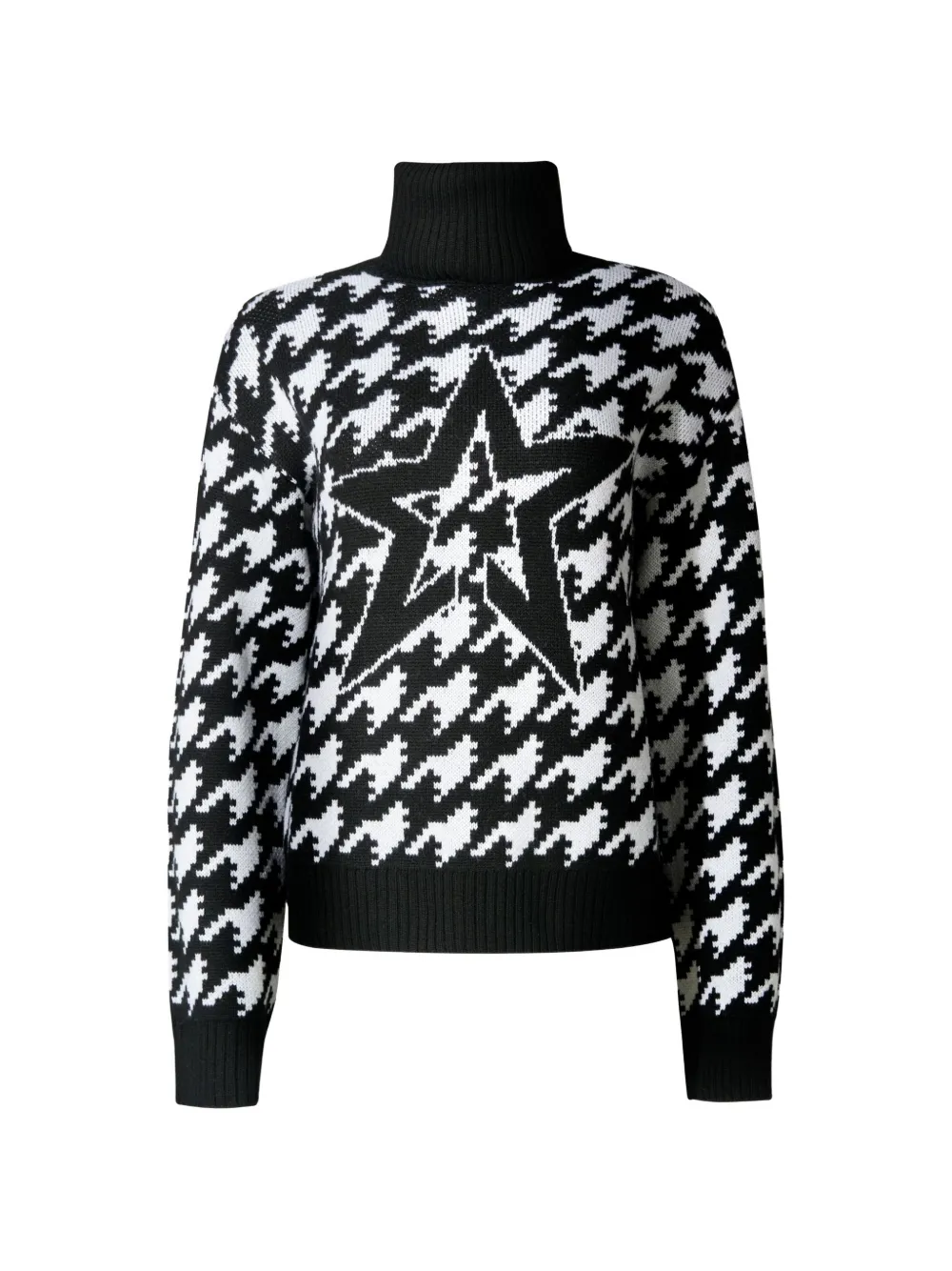 Perfect Moment Maglione con motivo pied-de-poule - Nero