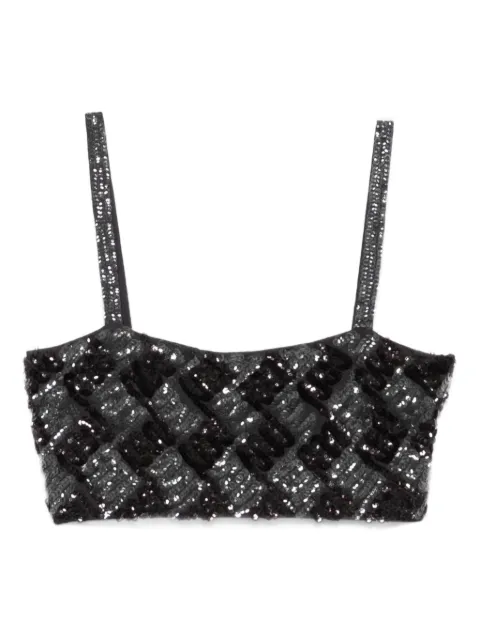 P.A.R.O.S.H. geometric sequin top