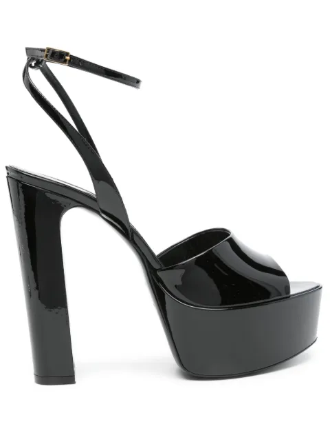 Saint Laurent Pre-Owned 145mm Jodie sandals