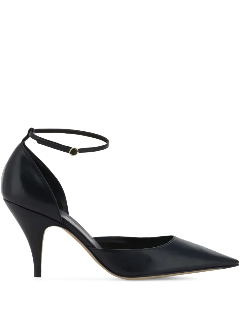 The Row Pre-Owned 70mm Liisa D'Orsay pumps | Black | Image 1