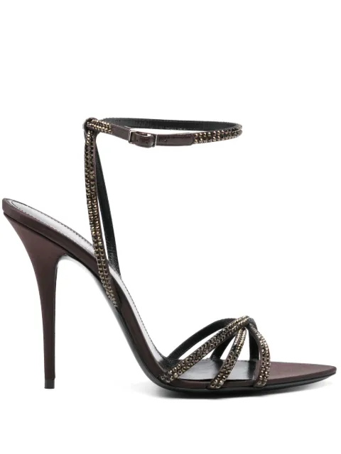 Saint Laurent Pre-Owned sandalias Gippy con tacón 105mm