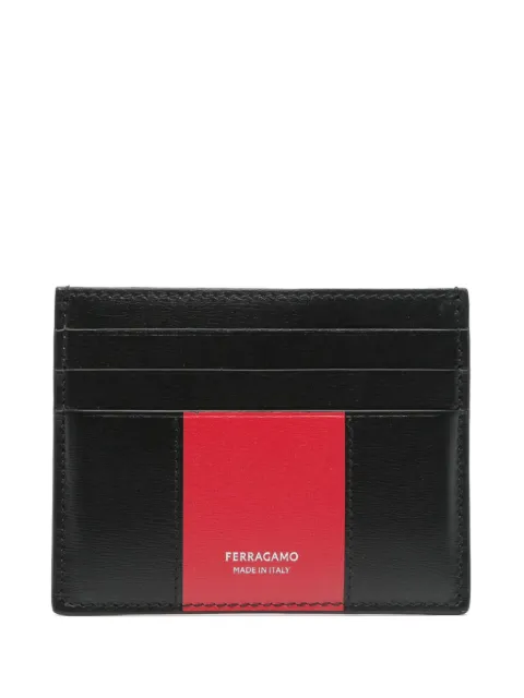 Ferragamo Pre-Owned logo-stamp card holder 