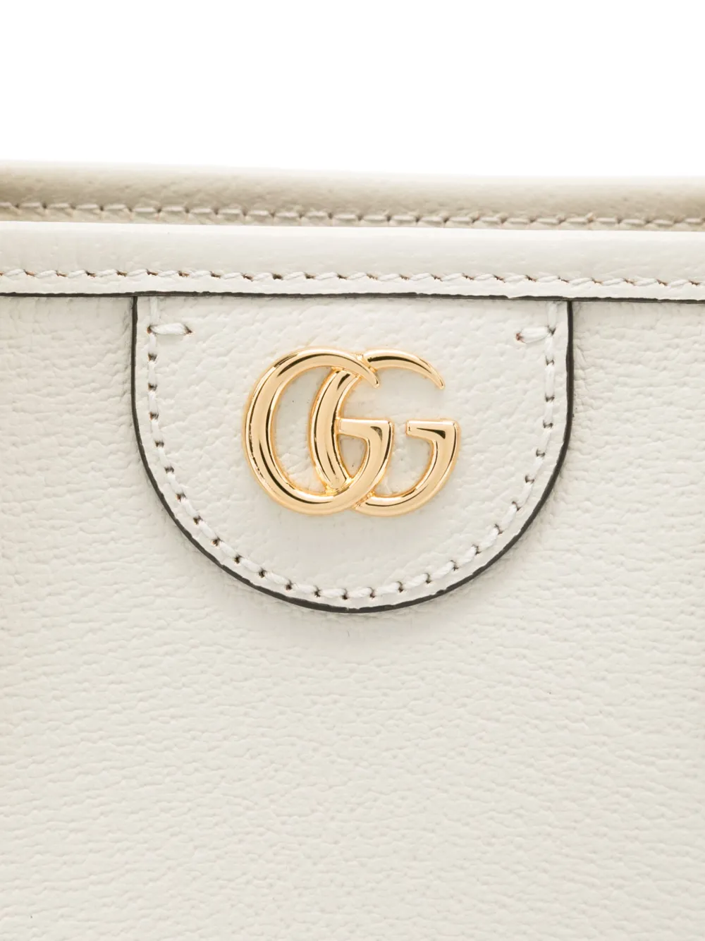 Pre-owned Gucci Medium Ophidia Tote Bag In Neutral