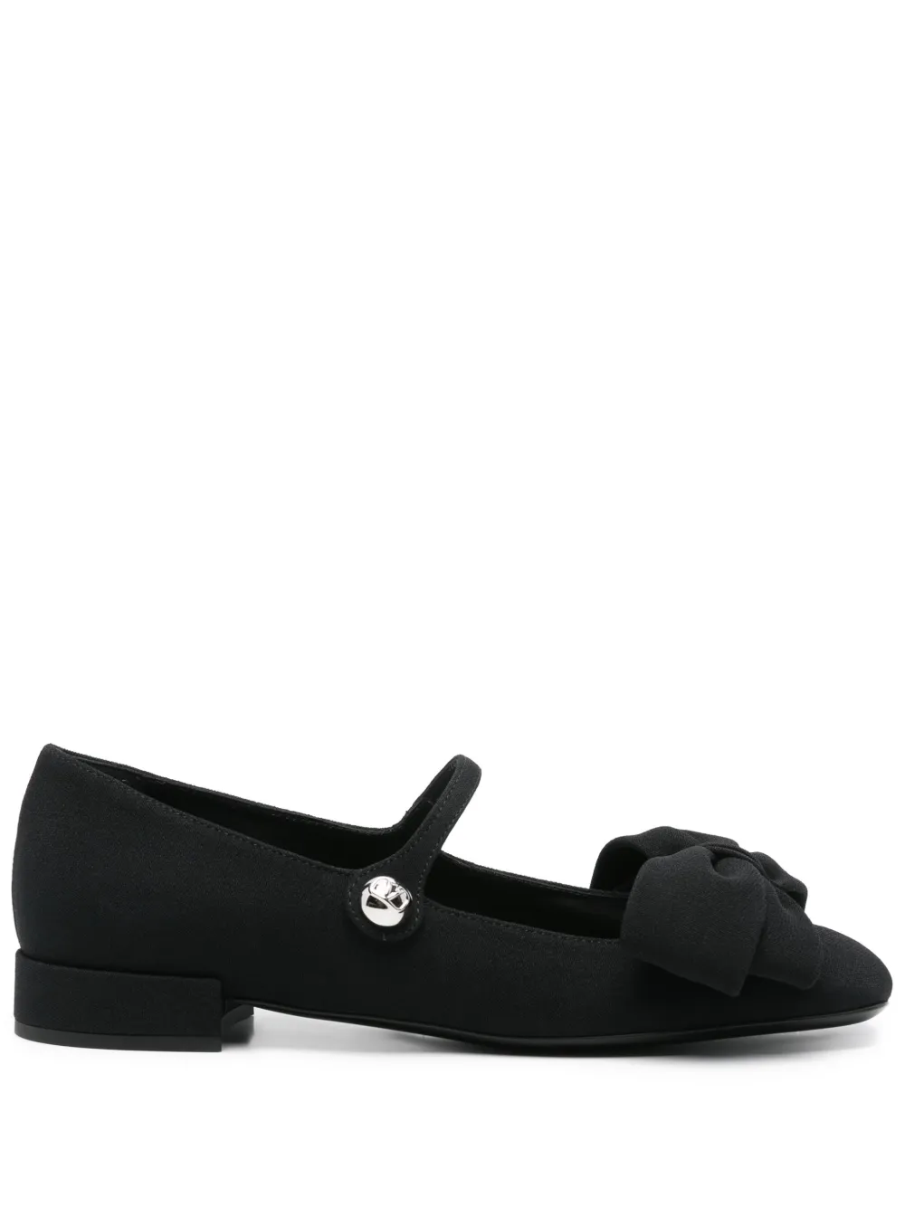 Bowjane flat pumps