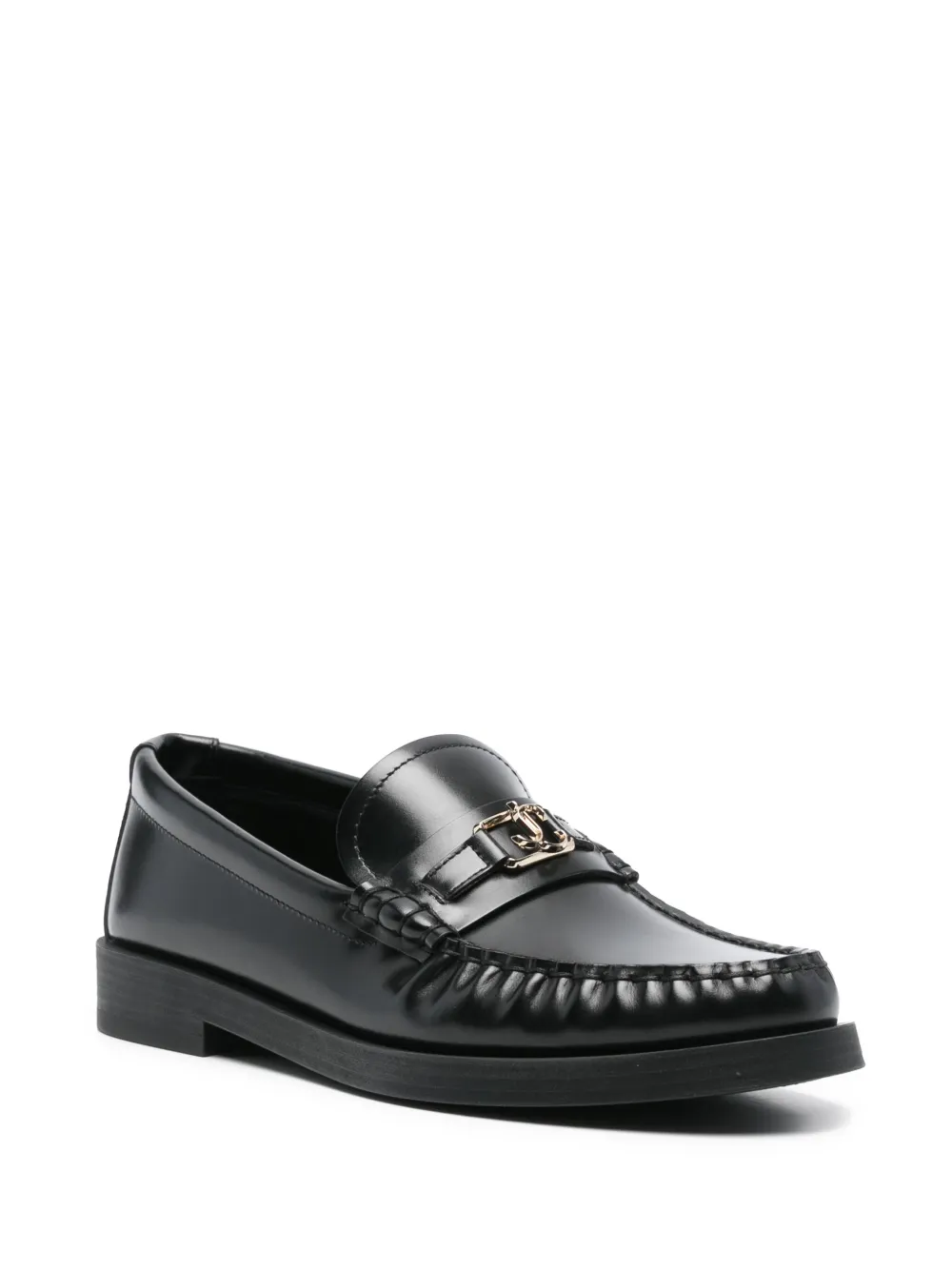 Jimmy Choo Pre-Owned Addie loafers - Zwart