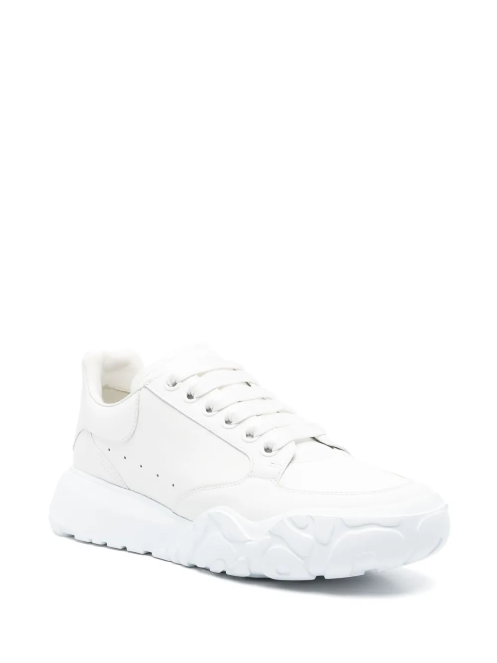 Alexander McQueen Pre-Owned Court sneakers - Wit
