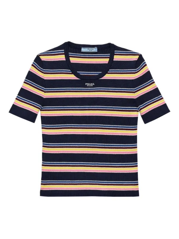 PRADA プラダ レディース Tシャツ・カットソー サイズ：L（T