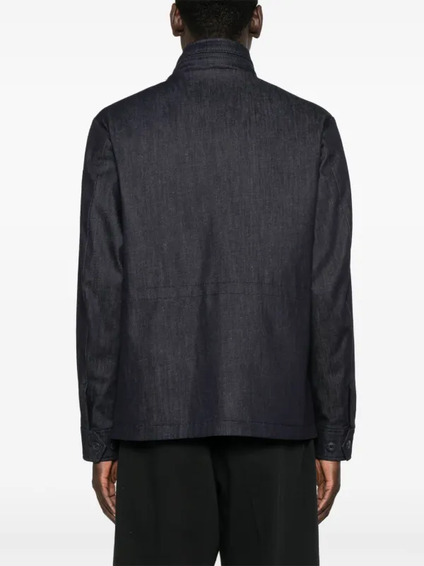 【MONCLER/モンクレール】 Chesery フィールドジャケット Denim Blue Chesery Denim Field Jacket - Windbreakers