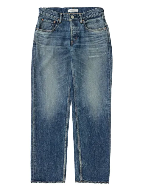 Moussy Vintage Gerade Jeans im Distressed-Look