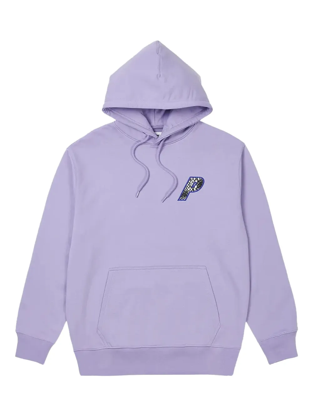 Palace P-3 hoodie met slang-applicatie Paars