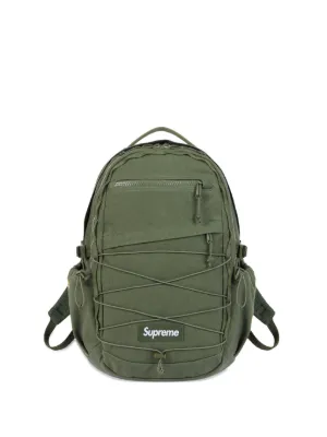 Supreme Box Logo Backpack | Green | FARFETCH CA