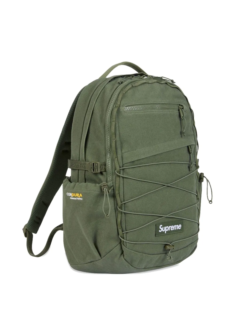 Supreme Rugzak met logopatch Groen