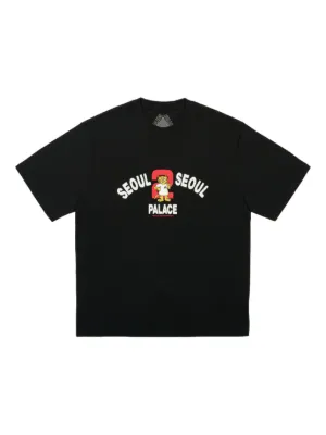 Palace Fukuoka Tri-Ferg T-shirt | Black | FARFETCH