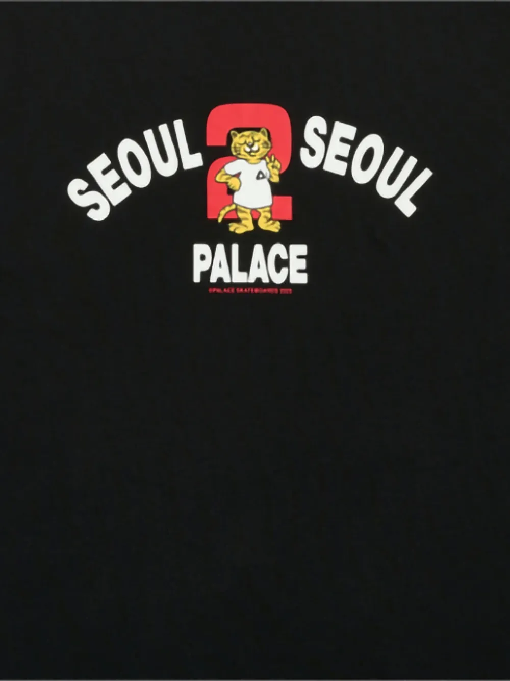 Palace Seoul 2 Seoul T-shirt - Zwart
