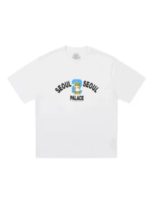 PALACE パレス Tシャツ・カットソー 白 M 3358425L0012 PALACE(パレス)メンズ Tシャツ - FARFETCH
