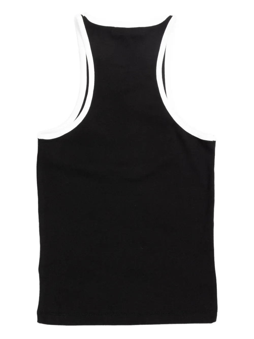 Sporty & Rich Geribbelde tanktop Zwart