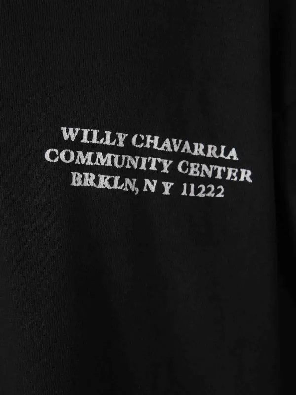 Willy Chavarria America Tシャツ | ブラック | FARFETCH JP