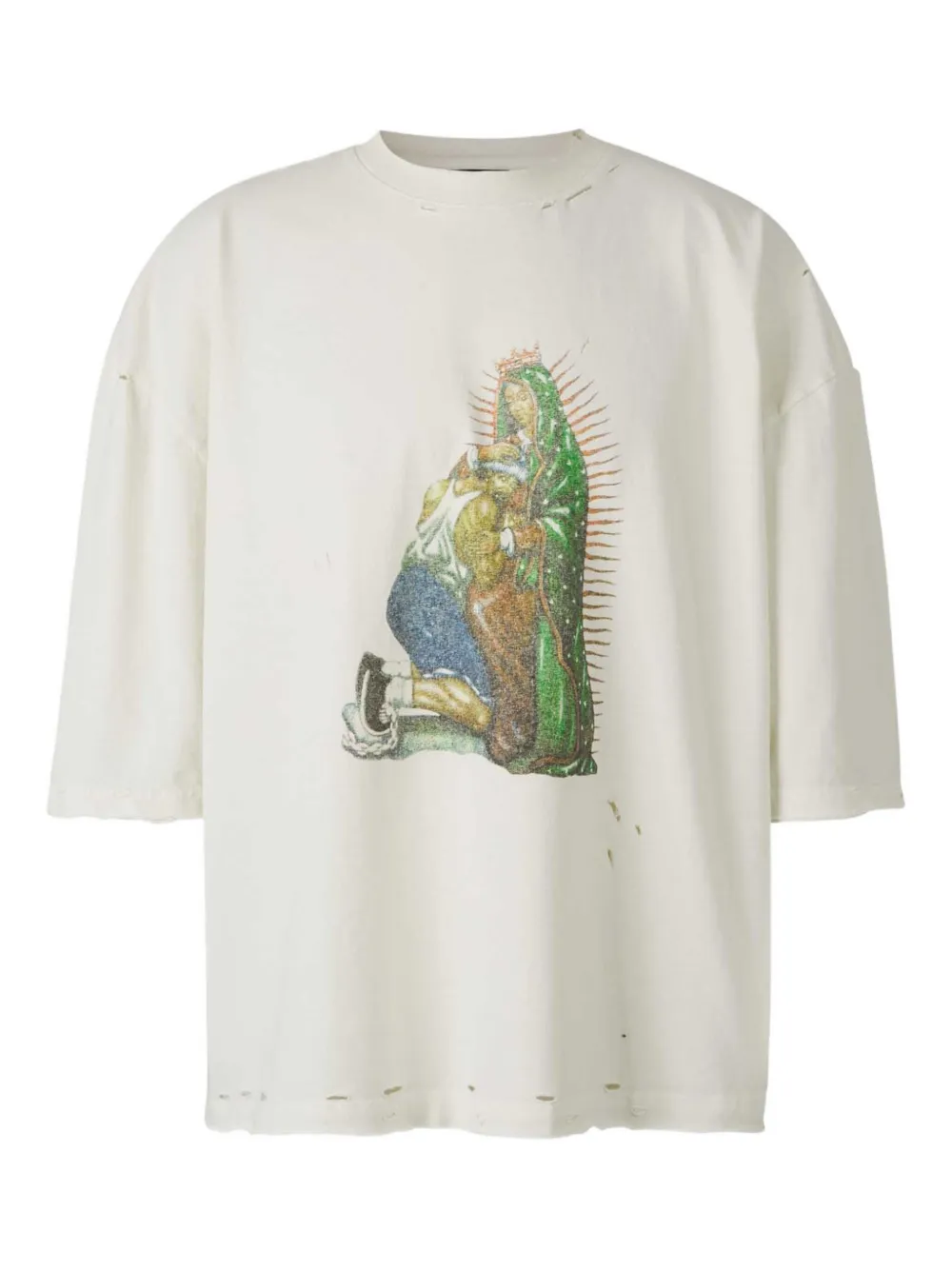 Willy Chavarria Printed Cotton T-shirt
