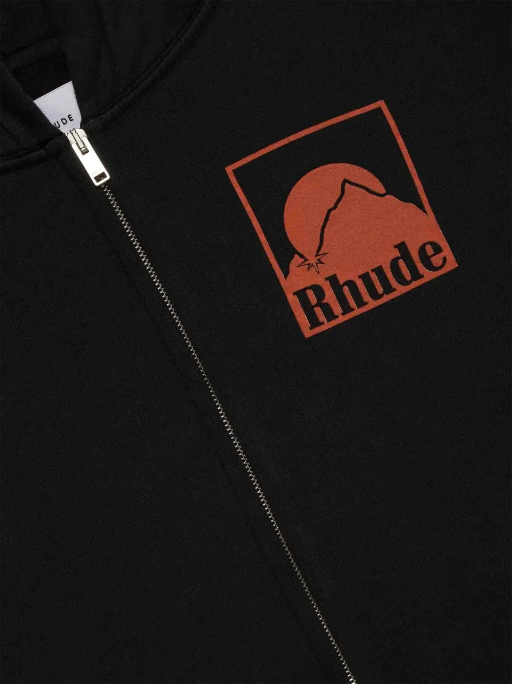 RHUDE Moonlight Badge zip-up hoodie | Hoodies | Image 2